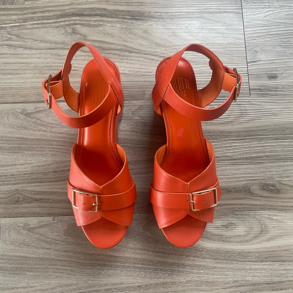 Charlotte Stone Raf Platform Heels